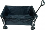 Faltbarer Multifunktionswagen mit gro&szlig;en R&auml;dern - mit Plane und Bremsen - lihtsam Transport auf Sand, Gras f&uuml;r Camping, Angeln, Garten