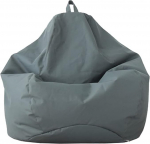 Bean Bag Armchair Cover veekindel klassikaline Bean Bag diivanikate sise- ja v&auml;litingimustes kasutamiseks kohev ilma t&auml;idiseta Bean Bag kate t&auml;iskasvanutele ja lastele (tumehall, XL: 100 x 120 cm)
