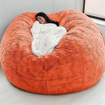 Bean Bag Chair Cover, Giant Fur Bean Bag, Diivan Cover, Extra Large Washable Bean Bag Cover for Children, Bean Bag Cover Without Filling (v&auml;rv 13, suurus: 1.52 M)