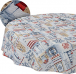 Pestav laudlina, Lootosefekt, lihtne hooldada, valmistatud puuvillast, pol&uuml;estrist, mustust h&uuml;lgav, aialina v&auml;ljas, mereline, &uuml;mmargune, 120 cm.