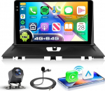 VECHTEL 4G+64G Autoradio Android 15 f&uuml;r Citro&euml;n Jumpy/Peugeot Expert/FIAT Scudo 2007-2016/Toyota Proace 2013-2016, 9'' Incell Touchscreen mit Carplay Android Auto GPS WiFi USB Bluetooth FM RDS Kamera