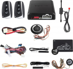 EASYGUARD EC002-HY-NFC PKE Passiivne v&otilde;tmeta sisenemise auto alarms&uuml;steem Kaugk&auml;ivituse k&auml;iviti Push Start Stopp nupp NFC lukustus avamine DC12V