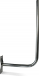 DOJA Barcelona Wall SAT Bracket Pack 1 L-kujuline seinaantenni posti l&auml;bim&otilde;&otilde;t 25 mm 30 x 58 cm terasest TV antenni paigaldus Paraboolne tarvikud TV seinale paigaldamiseks L-kujulise v&auml;li-TV antenni jaoks
