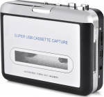 Demeras kassetisalvesti USB kassetilint PC MP3 CD l&uuml;liti konverteerida audio-muusika m&auml;ngija koos k&otilde;rvaklappidega