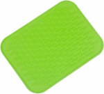 Premium-Tischset aus Silikon, hitzebest&auml;ndig, Tischset, Tassenunterlage, Tellerunterlage, rutschfestes Design, Tischsets und Untersetzer for Schutz des Esstisches for den Heimgebrauch(Green)