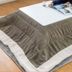 Jaapani Kotatsu ja Futon Set 75cm Square Jaapani stiilis kokkupandav hoiulaud K&uuml;ttelaud Kodumajapidamises Tatami kohvilaud Wireau