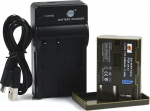 DSTE 2tk sobilik BP-511 liitiumioonaku ja mikro USB laadija Canon BP-511 BP-511 A jaoks
