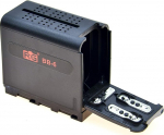 PROtastic&reg; Sony NP-F NP-970 Battery to 6 x AA Battery Convert Adapter - Ideal for Emergencies for Cameras and Monitors