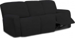 Easy-Going Pack of 8 Microfibre Stretch Section Sobilik diivan Kaitsekate Soft Fitted Fleece 3 istmed Diivan Cover pestav m&ouml;&ouml;bli kaitsja koos elastsusega lastele lemmikloomadele (Lounger Diivan,