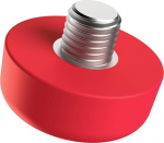 IFOOTAGE Cobra 3 Red Rubber Pad Suitable for Cobra 3 Monopod Series C180F-P, C180F, A180T, A180F, Base-P
