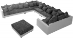 Delife Clovis moodulsofa - nurgadiivan elutuppa ja moodulsofa