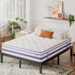 120 x 200 cm madrats, 26 cm k&otilde;rgus, H3, &Ouml;ko-Tex sertifitseeritud, Gel Memory Foam Hybrid, Pocket Spring, Hingav, Medium Firm, Pressure Relief, Barrel Pocket Spring madrats, pakitud karpi.