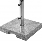 Doppler graniidist pesa 25 kg - Kvaliteetne p&auml;ikesevarju statiiv roostevabast terasest toruga - kandiline - 37cmx38cmx5.5 cm