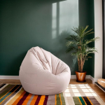 Bean Bag Case Velour Washable Zip Stretch ilma t&auml;idiseta t&auml;iskasvanutele ja teismelistele Gaming Living Room Office K&otilde;rgus 110 x 120 cm