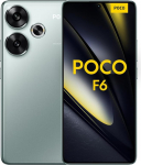 Poco F6 nutitelefon, 8 + 256 GB mobiiltelefon ilma lepinguta, 120 Hz 6,67-tolline Flow AMOLED, 50MP OIS kaksikkaamera, 5000 mAh, 90 W TurboCharge, kaks SIM-kaarti, roheline