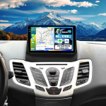 SIXWIN 4+128G Android15 autoraadio koos CarPlay/Android auto/peeglilinkiga Ford Fiesta 2009-2017.9-tollise HD puuteekraaniga toetab WiFi GPS Bluetooth FM/RDS EQ + tagurduskaamera