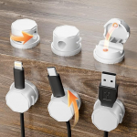 Drehbarer magnetischer Kabel-Organizer