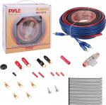 Pyle PLAM40 20ft 4 Gauge 1600W v&otilde;imendi haakeseadme aku peakomplekti ja k&otilde;larite paigalduskomplekti jaoks