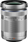 OM SYSTEM Olympus M.Zuiko Digital 40-150mm F4.0-5.6 R Silver for Micro Four Thirds System Camera, 3.75x Zoom Lens, Portable Design