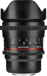 Samyang 16 mm T2.6 VDSLR Manual Focus Video Lens for Micro Four-Thirds - Black