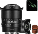 7Artisans 10 mm F2.8 II L-mount objektiivile, ultra-laia nurga kalasilmobjektiiv t&auml;isformaadis 185&deg; manuaalne fookus, &uuml;hildub L-mount Leica SL2/Lumix S1 S1H S5/Sigma FP L S1 S1 S1H S5, Leica SL SL2