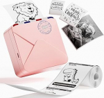 Mini Printer for Smartphone - M02S Pocket Printer, 300dpi Photo Printer for iPhone, Thermal Printer Mini Printer for Notebook, Mini Print Photo Printer Mobile Phone, Pocket Printer, Portable Smart