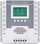 OOYCYOO 40A Solar Charge Controller MPPT 12V/24V Max PV Input Voltage 100V, LCD Display Solar Charge Controller for Ventilated Sealed Gel NiCd Lithium Battery