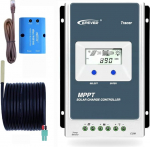 EPEVER MPPT p&auml;ikeselaadija Tracer A-seeria 10A / 20A / 30A / 40A koos 12V / 24V DC automaatse identifitseerimiss&uuml;steemi pingega (30A + MT50 + RTS)