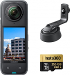 Insta360 X4 Construction Bundle - 360&deg; ehituskaamera, 8K30fps 360 HDR video, 72MP foto, toetab DroneDeploy, OpenSpace, Cupix, Oculo, WhiteHelmet, Reconstruct, SoftRoid, PlanRadar.