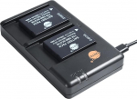 DSTE 2tk DMW-BCG10 laetav Li-ion aku + laadija DC57U Panasonic DMW-BCG10E, DMW-BCG10PP ja Panasonic Lumix DMC-ZS1, DMC-ZS3, DMC-ZS5, DMC-ZS6, DMC-ZS7, DMC-ZS8, DMC-ZS9, DMC-ZS10 jaoks, DMC-ZS15, DMC-ZS19, DMC-ZS20, DMC-ZS25, DMC-ZX1, DMC-ZX3,DMC-3D1, ...