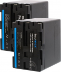 Blumaxi aku &uuml;hildub Sony NP-FM90 4800 mAh NP-FM30 NP-FM50 NP-FM70 - QM51D QM71D QM91D - CS-FM50 CS-QM51 2 tk pakendis