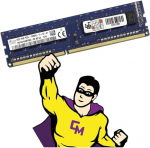 Hynix 4GB RAM PC Office HMT451U6BFR8A-PB DIMM DDR3 PC3 - 12800U 1600MHz 1RX8 CL11
