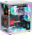 FREENOVE Raspberry Pi 5 arvutikomplekt, M.2 NVMe SSD-pesa, 5 PWM ARGB ventilaatorit Light Sync, CPU Tower Cooler, 0,96-tolline OLED-ekraan, stereok&otilde;larid, 3,5 mm heli (SSD ei kuulu komplekti)