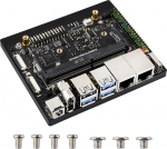 Waveshare Jetson Orin Nano/NX Super Dual Ethernet Base Board, p&otilde;hineb Jetson Orin Nano ja Jetson Orin NX moodulil, &uuml;hildub Jetson Orin Nano Super AI arenduskomplekti baasplaadiga