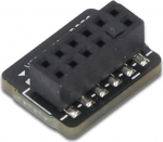 TPM 2.0 kr&uuml;pteerimise turvamoodul SPI 12Pin turvamoodul A520 B550 WRX80 X570S B650 TPM emaplaadi turvamoodulile