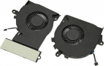 S&uuml;learvuti CPU GPU jahutusventilaatori asendus S&uuml;learvuti CPU GPU jahuti Omen 15-CE 17-AN 17-AN012DX 929455-001 929456-001 DC 5V/0.5A 4-poldiline &uuml;hendaja