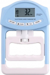 Digitales Kraftmessger&auml;t, digitaalne elektrooniline k&auml;ed&uuml;naamomeeter 90 kg/200 lbs Z&auml;hlen Gripper Handgriff St&auml;rkener Messmesser Automatische Erfassungsleistung(Blue)