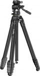 SMALLRIG 5028 Kaasaskantav reisistatiivikomplekt s&uuml;sinikkiust, kolmjalg 158 mm/61.8 tolli videokaamera statiiv, monopood, videopea, t&ouml;&ouml;k&otilde;rgusvahemik 25-158 mm, l&uuml;litatav kesksammas, kandev&otilde;ime 3 kg