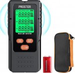 Proster EMF Meter 3 in 1 digitaalne kiirguse detektor elektromagnetiliste v&auml;ljade EF RF MF 5G mobiiltornide, WiFi ja nutiseadmete kodukontori kummitusjahi jaoks