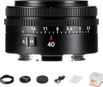 7artisans Auto Focus 40mm F2.5 Full Frame objektiiv, toetab automaatset/manuaalset, &uuml;hildub Sony FX A1, A9, A7M, A7R, A7S, A7C, ZVE seeria, FX3, A9II, A7M2, A7S2, A7S2 objektiividega