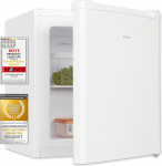 Exquisit GB505-040E Mini Freezer, Small, 33 Litres, 4-Star Freezer, Compact, Temperature Control, White