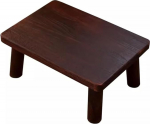 Tragbarer, Klappbarer Couchtisch, Schmaler Wandtisch, Niedriger Fu&szlig;grubentisch, Heim-Teetisch Aus Massivholz, Erkerfenstertisch, Kleiner Couchtisch, Bodentisch, Unterfenstertisch