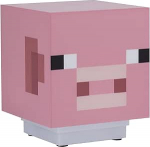 Minecraft Pig Light koos heliga - Ametlikult litsentseeritud k&auml;eshoitav &ouml;ine valgus ja l&otilde;bus Minecraft m&auml;nguasi lastele, toa sisustus, kingitus m&auml;ngurile, akutoitega