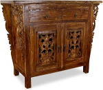 Helle Sideboard, Reclaimed Teak Sideboard, Sideboard, kapp, kapp, sahtlitekk Javalt (Indoneesia)