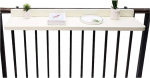 H&auml;ngetischH&auml;ngetisch, Gel&auml;nder-Klapptisch, h&ouml;henverstellbarer Au&szlig;enklapptisch, lihtsam Schreibtisch, Balkon-Esstisch (suurus: 80 x 40 cm)