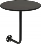 &Uuml;mmargune baarilaud seinale paigaldamiseks, raudne baarilaud seinale paigaldamiseks, ujuv laud s&ouml;&ouml;gilauale, L-kujuline kohvi-kokteili joogilaud