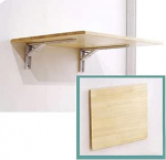 Kokkupandav seinalaud T&auml;ispuidust kokkupandav Drop Leaf Desk Floating Foldable Space Saving Small Dining Room Study Kitchen Balcony Table