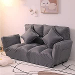 Reguleeritav p&otilde;randasuvila, kokkupandav laisk diivanvoodi, 5-suunaline reguleeritav, riidest kate, p&otilde;randam&auml;ngude diivan diivan magamistoas / elutoas / r&otilde;dul D