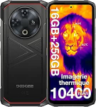 DOOGEE Fire 6 mobiiltelefon ilma lepinguta Android nutitelefon 5G 4G LTE Dual SIM 256GB 2340 x 1080 OLED 1080p 4K sinine veekindel 2025