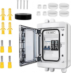 SPORWAY &uuml;lepingekaitse PV DC isolaator l&uuml;liti v&auml;lkkaitse kaitsel&uuml;liti 500V DC 2-pin 40A 20-40KA isolaator l&uuml;liti, p&auml;ikeses&uuml;steemi kaitsel&uuml;liti IP65 veekindla korpusega